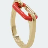 New Anekke Anillo Mosqueton Dorado