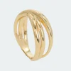 Shop Anekke Anillo Triple Dorado Jera