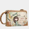 Outlet Anekke Bandolera 3 Compartimentos Asa Trenzada Amazonia