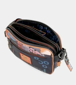 Clearance Anekke Bandolera 3 Compartimentos Contemporary