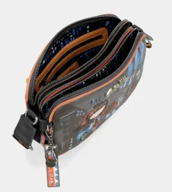 Clearance Anekke Bandolera 3 Compartimentos Contemporary