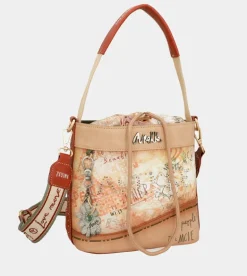 Online Anekke Bandolera Con Cierre De Cuerda Flowers