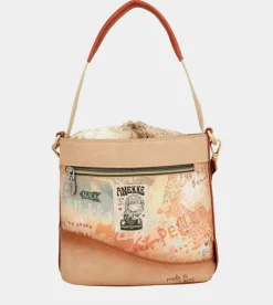 Online Anekke Bandolera Con Cierre De Cuerda Flowers
