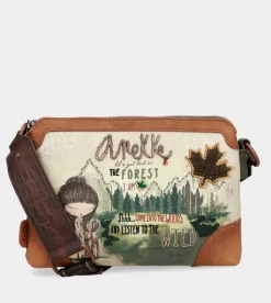 Clearance Anekke Bandolera Doble Compartimento The Forest