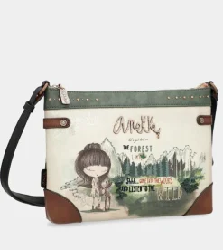 Hot Anekke Bandolera Estampada Grande The Forest