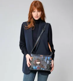 Flash Sale Anekke Bandolera Estampada Grande Contemporary