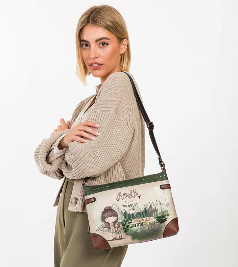 Hot Anekke Bandolera Estampada Grande The Forest