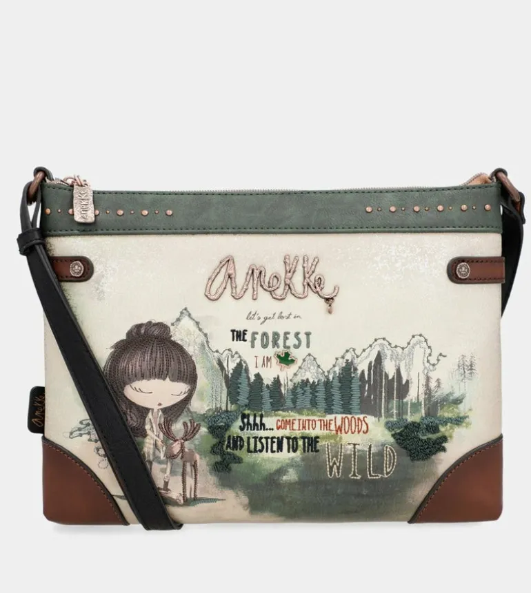 Hot Anekke Bandolera Estampada Grande The Forest