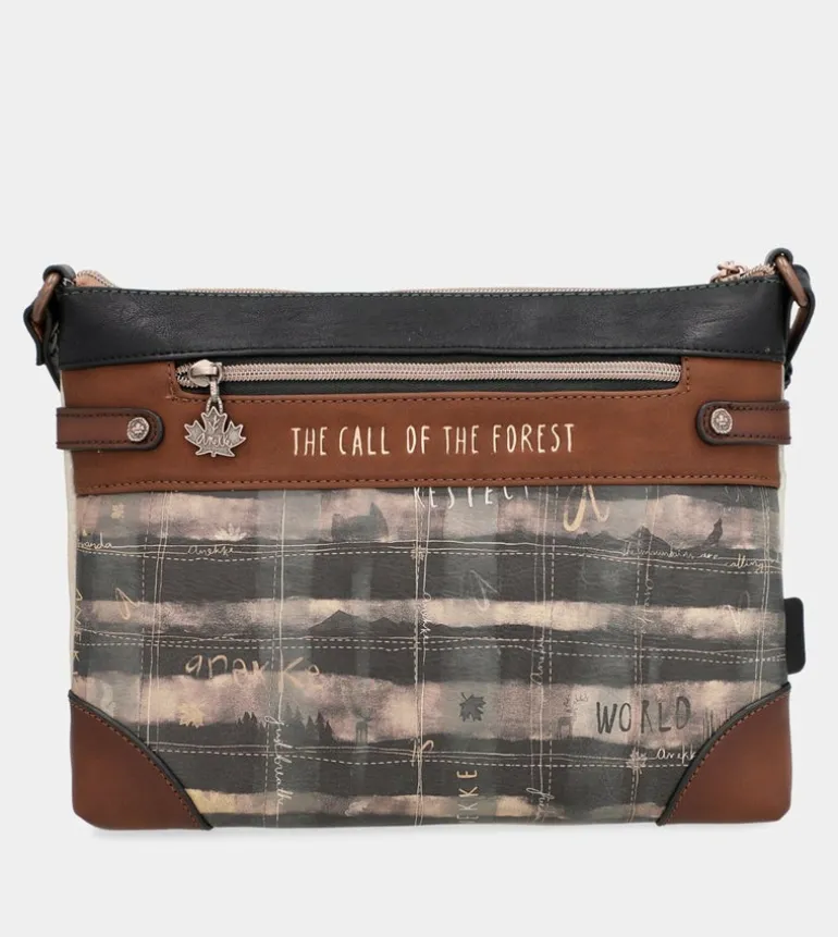 Hot Anekke Bandolera Estampada Grande The Forest