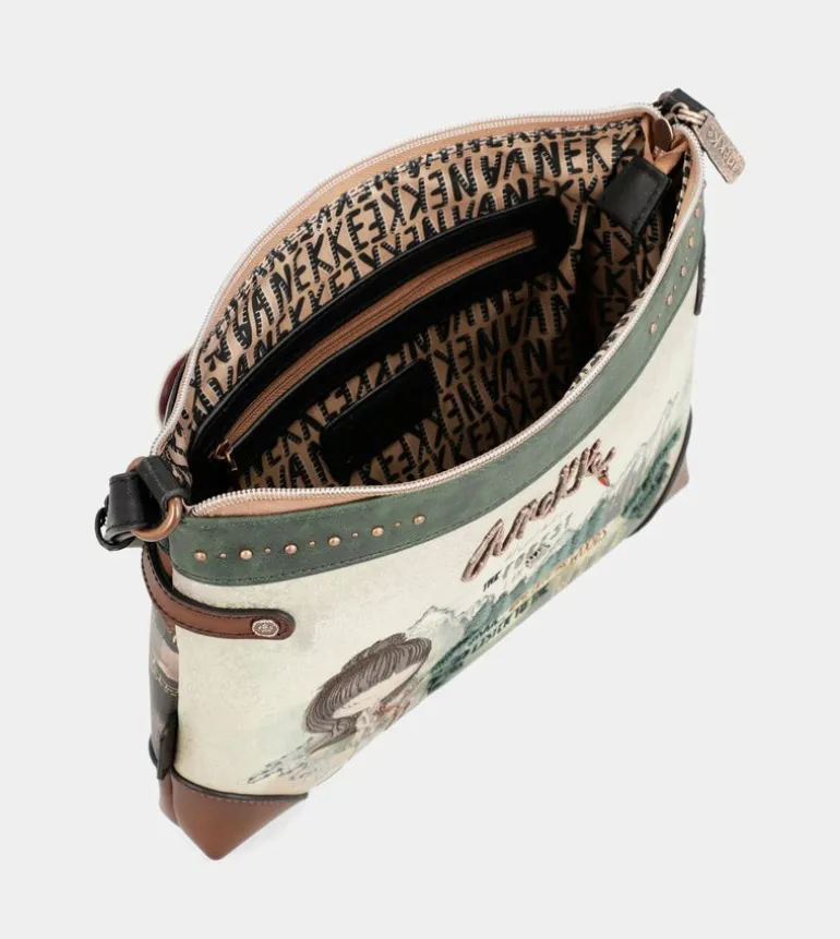 Hot Anekke Bandolera Estampada Grande The Forest