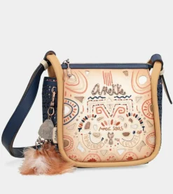 Best Sale Anekke Bandolera Estampado Azul Marino Tribe