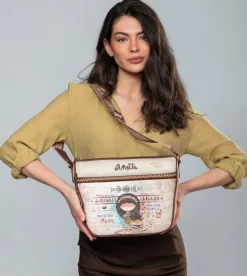 Sale Anekke Bandolera Grande Con Bolsillos Menire