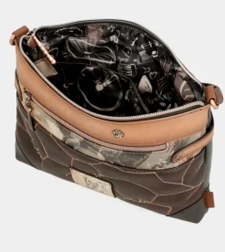 Sale Anekke Bandolera Marron Shoen