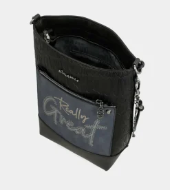 Cheap Anekke Bandolera Mediana Azul Marino Studio