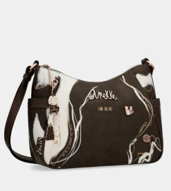Best Anekke Bandolera Mediana Marron Nature Shodo