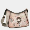 Flash Sale Anekke Bandolera Peace & Love Rosa