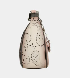 Flash Sale Anekke Bandolera Peace & Love Rosa