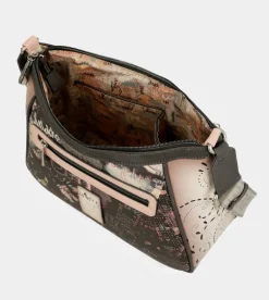 Flash Sale Anekke Bandolera Peace & Love Rosa