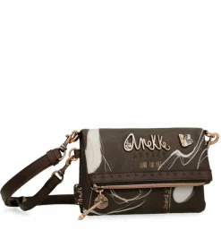 Cheap Anekke Bandolera Pequena Marron Nature Shodo