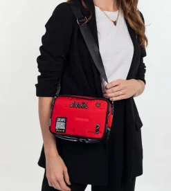 Best Sale Anekke Bandolera Rectangular Roja Nature Colors