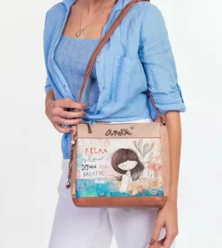 Sale Anekke Bandolera Triple Compartimento Mediterranean