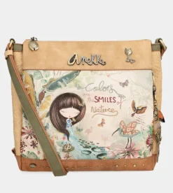 Hot Anekke Bandolera Triple Compartimento Amazonia