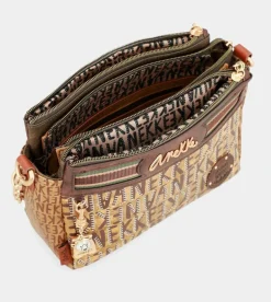 Online Anekke Bandolera Triple Compartimento Urban