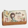 Outlet Anekke Billetero Flexible Estampado Rfid Amazonia