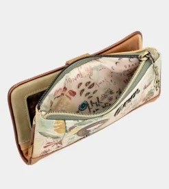 Outlet Anekke Billetero Flexible Estampado Rfid Amazonia