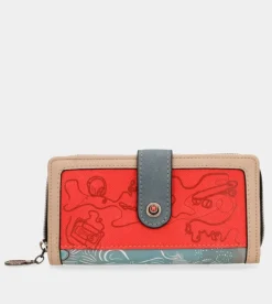 Shop Anekke Billetero Grande Estampado Fun & Music
