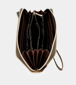 Shop Anekke Billetero Grande Marron Rfid Nature Shodo