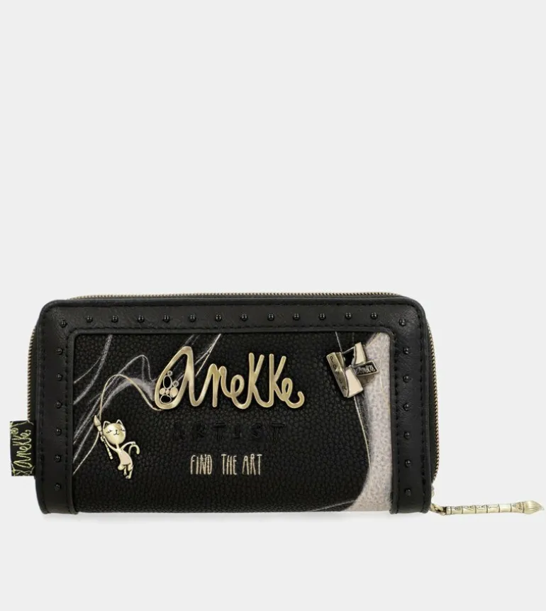 Online Anekke Billetero Grande Negro Rfid Nature Shodo