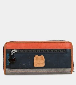 Sale Anekke Billetero Grande Rfid Estampado Contemporary