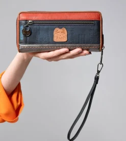 Sale Anekke Billetero Grande Rfid Estampado Contemporary