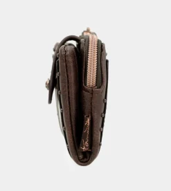Flash Sale Anekke Billetero Marron Pequeno Rfid Nature Shodo