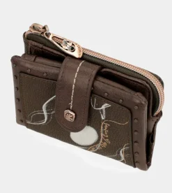 Flash Sale Anekke Billetero Marron Pequeno Rfid Nature Shodo