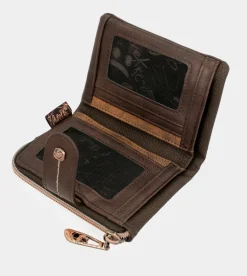 Flash Sale Anekke Billetero Marron Pequeno Rfid Nature Shodo