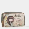 Outlet Anekke Billetero Mediano Estampado Rfid Amazonia