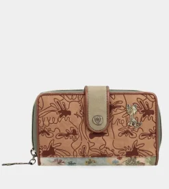 Outlet Anekke Billetero Mediano Estampado Rfid Amazonia