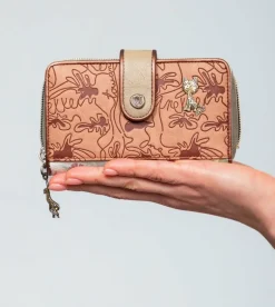 Outlet Anekke Billetero Mediano Estampado Rfid Amazonia