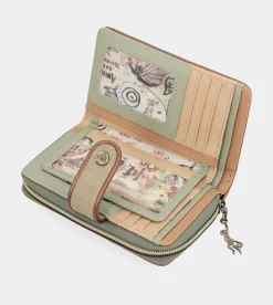 Outlet Anekke Billetero Mediano Estampado Rfid Amazonia