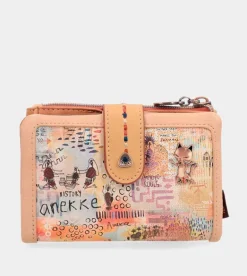 Discount Anekke Billetero Mediano Marron Rfid Tribe