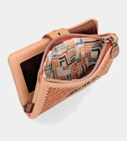 Discount Anekke Billetero Mediano Marron Rfid Tribe