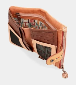 Discount Anekke Billetero Mediano Marron Rfid Tribe