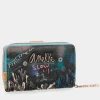 Outlet Anekke Billetero Monedero Negro Coral