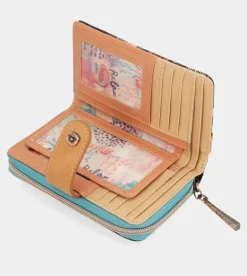Outlet Anekke Billetero Monedero Negro Coral