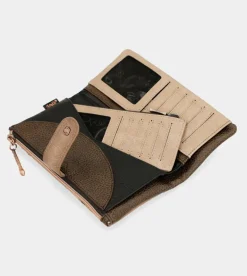 Outlet Anekke Billetero Negro Grande Flexible Rfid Shoen