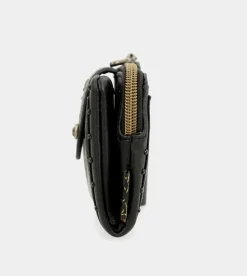 Outlet Anekke Billetero Negro Pequeno Rfid Nature Shodo