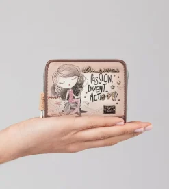 Flash Sale Anekke Billetero Pequeno Rfid Hollywood