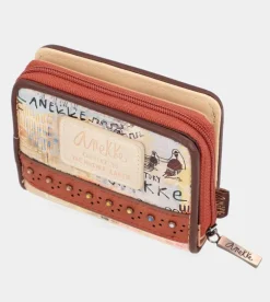 Hot Anekke Billetero Pequeno Rfid Menire